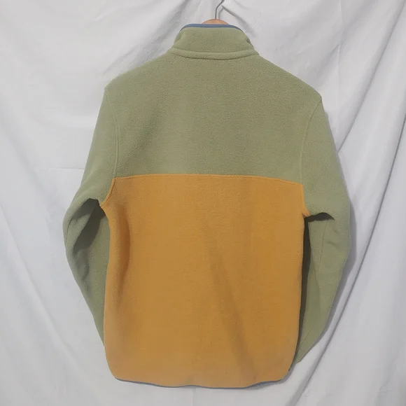 Patagonia Synchilla Snap-T Pullover Pufferfish Gold Men's Medium Excellent Cond. - Picture 5 of 6